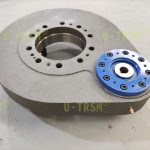 配置減速機和步進(jìn)電機控制器的直齒回轉(zhuǎn)驅(qū)動