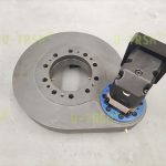 配置減速機和步進(jìn)電機控制器的直齒回轉(zhuǎn)驅(qū)動