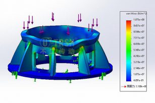 集成化回轉(zhuǎn)驅(qū)動的受力合理性設(shè)計(jì)